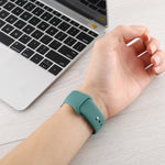 Correia de Substituição para Relógio em Silicone, Secção Longa (Homens), Para Apple Watch Series 8&7 41mm / SE 2&6&SE&5&4 40mm / 3&2&1 38mm, Para Apple Watch Ultra 49mm / Series 8&7 45mm / SE 2&6&SE&5&4 44mm / 3&2&1 42mm