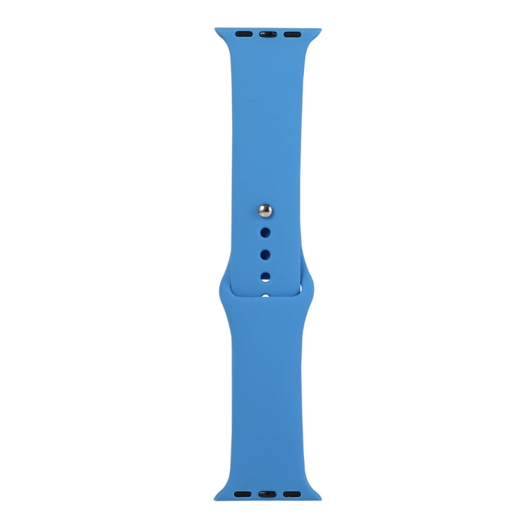 Correia de Substituição para Relógio em Silicone, Secção Longa (Homens), Para Apple Watch Series 8&7 41mm / SE 2&6&SE&5&4 40mm / 3&2&1 38mm, Para Apple Watch Ultra 49mm / Series 8&7 45mm / SE 2&6&SE&5&4 44mm / 3&2&1 42mm