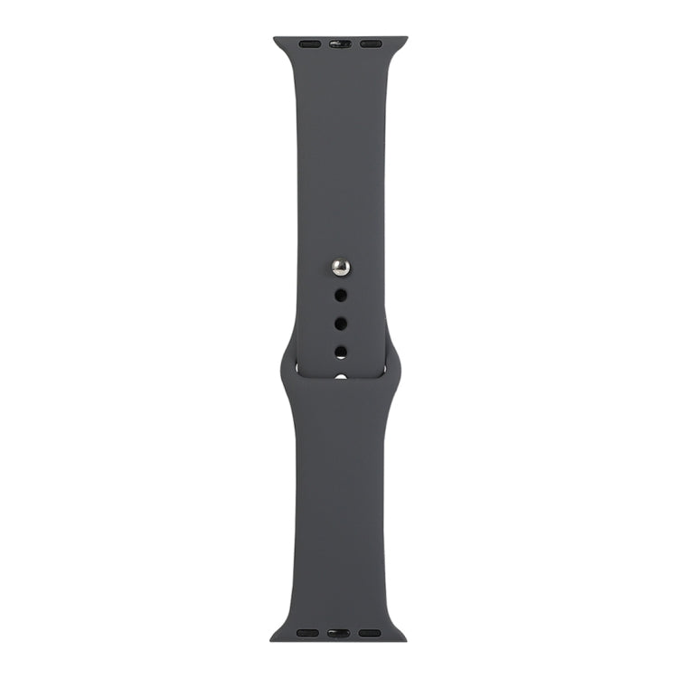 Correia de Substituição para Relógio em Silicone, Secção Longa (Homens), Para Apple Watch Series 8&7 41mm / SE 2&6&SE&5&4 40mm / 3&2&1 38mm, Para Apple Watch Ultra 49mm / Series 8&7 45mm / SE 2&6&SE&5&4 44mm / 3&2&1 42mm