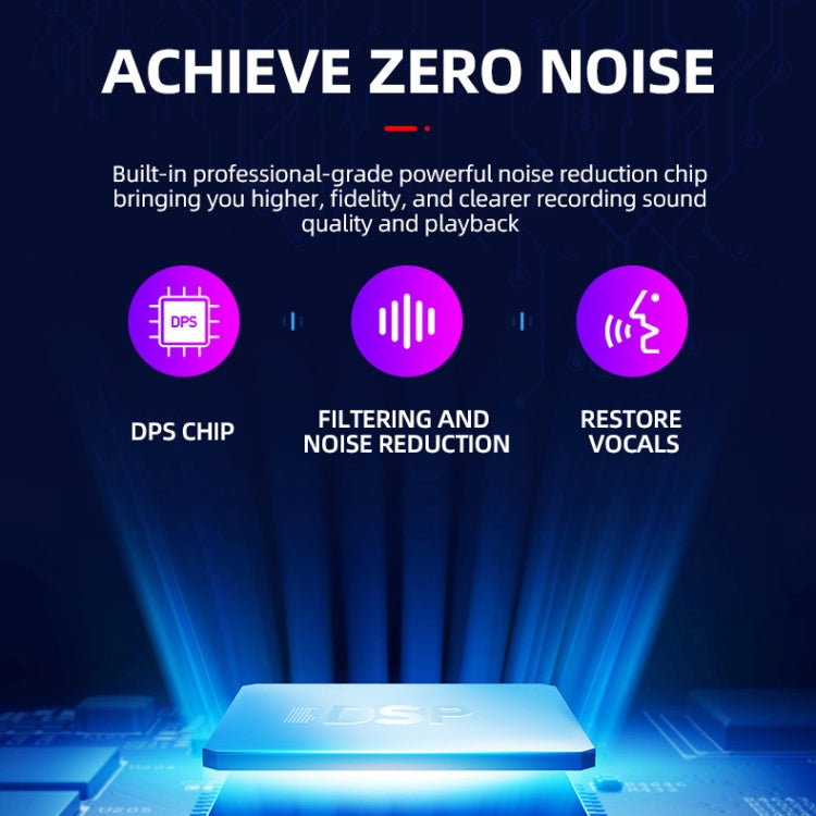 Gravador de Voz Inteligente JNN M2 Ultra Fino com Redução de Ruído HD, Controlo Inteligente, 4GB, 8GB, 16GB, 32GB, 64GB