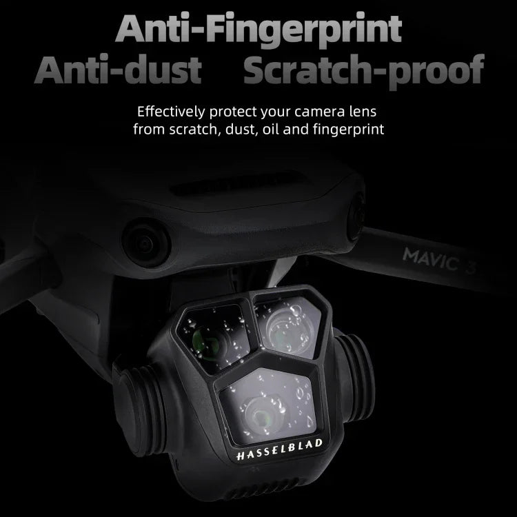 Sunnylife M3P-BHM578 2 Conjuntos de Filme de Vidro Temperado HD à Prova de Explosão, Sunnylife Para DJI Mavic 3 Pro