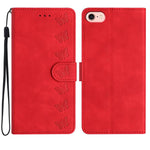 Capa de Telemóvel em Pele Relevada com Sete Borboletas, Para iPhone 16e / 17e, Para iPhone 17 Pro Max, Para iPhone 17 Pro, Para iPhone 17, Para iPhone Air, Para iPhone 16 Pro Max, Para iPhone 16 Pro, Para iPhone 16 Plus