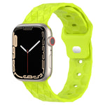 Football Texture Silicone Watch Band, For Apple Watch 6 40mm, For Apple Watch 6 44mm, For Apple Watch 5 44mm, For Apple Watch 5 40mm