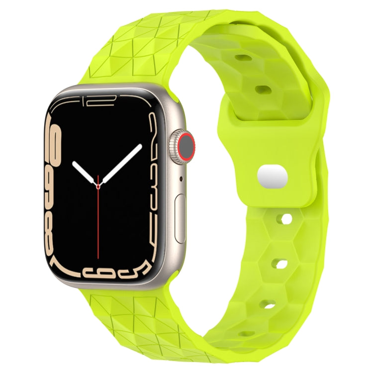 Football Texture Silicone Watch Band, For Apple Watch 6 40mm, For Apple Watch 6 44mm, For Apple Watch 5 44mm, For Apple Watch 5 40mm
