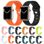 Football Texture Silicone Watch Band, For Apple Watch Ultra 2 49mm, For Apple Watch 9 45mm, For Apple Watch 9 41mm, For Apple Watch Ultra 49mm