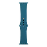 Correia de substituição para relógio em silicone, secção curta (feminina), para Apple Watch Series 8&7 41mm / SE 2&6&SE&5&4 40mm / 3&2&1 38mm, para Apple Watch Ultra 49mm / Series 8&7 45mm / SE 2&6&SE&5&4 44mm / 3&2&1 42mm