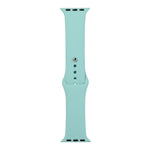 Correia de substituição para relógio em silicone, secção curta (feminina), para Apple Watch Series 8&7 41mm / SE 2&6&SE&5&4 40mm / 3&2&1 38mm, para Apple Watch Ultra 49mm / Series 8&7 45mm / SE 2&6&SE&5&4 44mm / 3&2&1 42mm