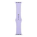 Correia de substituição para relógio em silicone, secção curta (feminina), para Apple Watch Series 8&7 41mm / SE 2&6&SE&5&4 40mm / 3&2&1 38mm, para Apple Watch Ultra 49mm / Series 8&7 45mm / SE 2&6&SE&5&4 44mm / 3&2&1 42mm