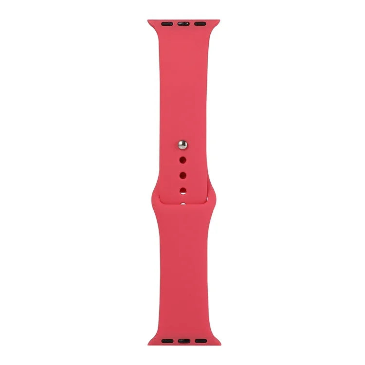Bracelete de Substituição em Silicone, Secção Curta (Feminina), Para Apple Watch Series 8&7 41mm / SE 2&6&SE&5&4 40mm / 3&2&1 38mm