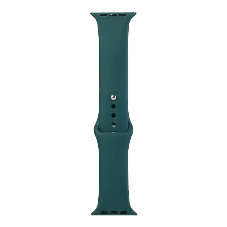 Bracelete de Substituição em Silicone, Secção Curta (Feminina), Para Apple Watch Series 8&7 41mm / SE 2&6&SE&5&4 40mm / 3&2&1 38mm