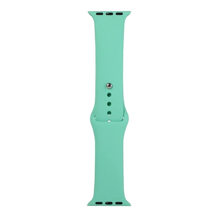 Bracelete de Substituição em Silicone, Secção Curta (Feminina), Para Apple Watch Series 8&7 41mm / SE 2&6&SE&5&4 40mm / 3&2&1 38mm