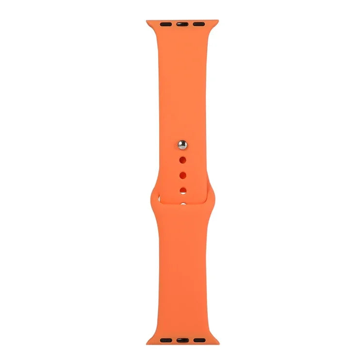 Bracelete de Substituição em Silicone, Secção Curta (Feminina), Para Apple Watch Series 8&7 41mm / SE 2&6&SE&5&4 40mm / 3&2&1 38mm