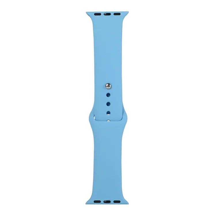 Bracelete de Substituição em Silicone, Secção Curta (Feminina), Para Apple Watch Series 8&7 41mm / SE 2&6&SE&5&4 40mm / 3&2&1 38mm