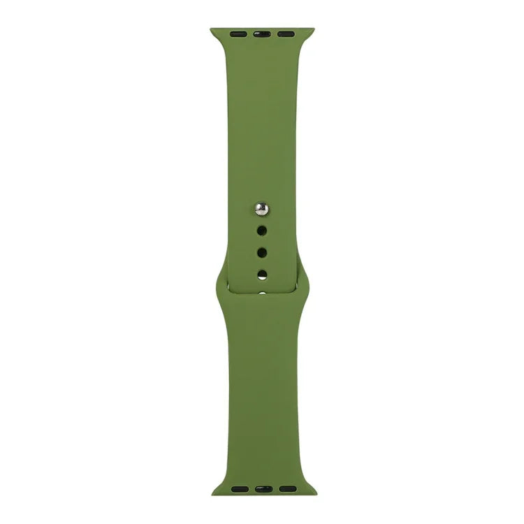 Bracelete de Substituição em Silicone, Secção Curta (Feminina), Para Apple Watch Series 8&7 41mm / SE 2&6&SE&5&4 40mm / 3&2&1 38mm