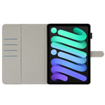 Capa Inteligente para Tablet em Pele Pintada, Para iPad mini 6 / mini 2024, Para iPad Pro 11 2022 / 2021 / 2020, Para iPad 10ª Geração 10.9 2022, Para iPad 10.2 2021 / 2020, Para iPad mini 5 / 4 / 3 / 2 / 1, Para iPad Air / Air 2 / 9.7 2017 / 2018