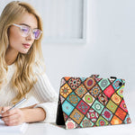 Capa Inteligente para Tablet em Pele Pintada, Para iPad mini 6 / mini 2024, Para iPad Pro 11 2022 / 2021 / 2020, Para iPad 10ª Geração 10.9 2022, Para iPad 10.2 2021 / 2020, Para iPad mini 5 / 4 / 3 / 2 / 1, Para iPad Air / Air 2 / 9.7 2017 / 2018