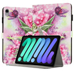 Capa Inteligente para Tablet em Pele Pintada, Para iPad mini 6 / mini 2024, Para iPad Pro 11 2022 / 2021 / 2020, Para iPad 10ª Geração 10.9 2022, Para iPad 10.2 2021 / 2020, Para iPad mini 5 / 4 / 3 / 2 / 1, Para iPad Air / Air 2 / 9.7 2017 / 2018