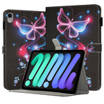 Capa Inteligente para Tablet em Pele Pintada, Para iPad mini 6 / mini 2024, Para iPad Pro 11 2022 / 2021 / 2020, Para iPad 10ª Geração 10.9 2022, Para iPad 10.2 2021 / 2020, Para iPad mini 5 / 4 / 3 / 2 / 1, Para iPad Air / Air 2 / 9.7 2017 / 2018