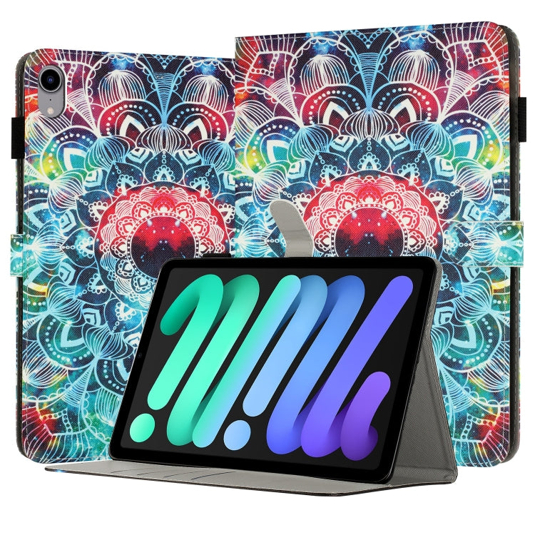 Capa Inteligente para Tablet em Pele Pintada, Para iPad mini 6 / mini 2024, Para iPad Pro 11 2022 / 2021 / 2020, Para iPad 10ª Geração 10.9 2022, Para iPad 10.2 2021 / 2020, Para iPad mini 5 / 4 / 3 / 2 / 1, Para iPad Air / Air 2 / 9.7 2017 / 2018