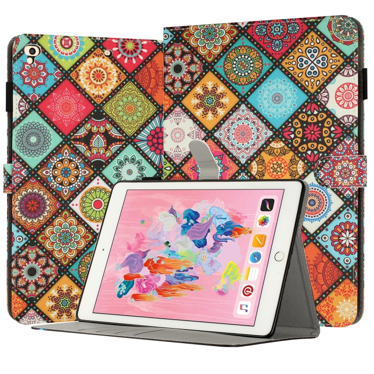 Capa Inteligente para Tablet em Pele Pintada, Para iPad mini 6 / mini 2024, Para iPad Pro 11 2022 / 2021 / 2020, Para iPad 10ª Geração 10.9 2022, Para iPad 10.2 2021 / 2020, Para iPad mini 5 / 4 / 3 / 2 / 1, Para iPad Air / Air 2 / 9.7 2017 / 2018