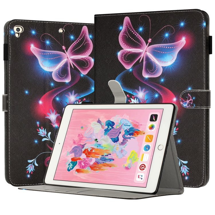 Capa Inteligente para Tablet em Pele Pintada, Para iPad mini 6 / mini 2024, Para iPad Pro 11 2022 / 2021 / 2020, Para iPad 10ª Geração 10.9 2022, Para iPad 10.2 2021 / 2020, Para iPad mini 5 / 4 / 3 / 2 / 1, Para iPad Air / Air 2 / 9.7 2017 / 2018