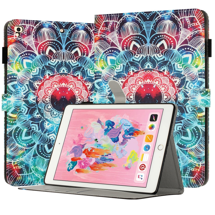 Capa Inteligente para Tablet em Pele Pintada, Para iPad mini 6 / mini 2024, Para iPad Pro 11 2022 / 2021 / 2020, Para iPad 10ª Geração 10.9 2022, Para iPad 10.2 2021 / 2020, Para iPad mini 5 / 4 / 3 / 2 / 1, Para iPad Air / Air 2 / 9.7 2017 / 2018