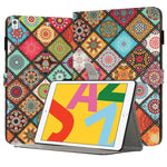 Capa Inteligente para Tablet em Pele Pintada, Para iPad mini 6 / mini 2024, Para iPad Pro 11 2022 / 2021 / 2020, Para iPad 10ª Geração 10.9 2022, Para iPad 10.2 2021 / 2020, Para iPad mini 5 / 4 / 3 / 2 / 1, Para iPad Air / Air 2 / 9.7 2017 / 2018