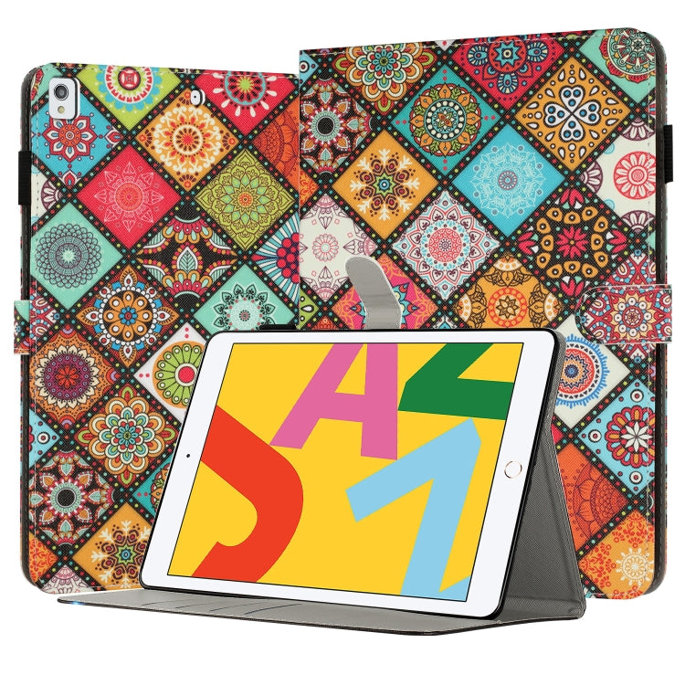 Capa Inteligente para Tablet em Pele Pintada, Para iPad mini 6 / mini 2024, Para iPad Pro 11 2022 / 2021 / 2020, Para iPad 10ª Geração 10.9 2022, Para iPad 10.2 2021 / 2020, Para iPad mini 5 / 4 / 3 / 2 / 1, Para iPad Air / Air 2 / 9.7 2017 / 2018