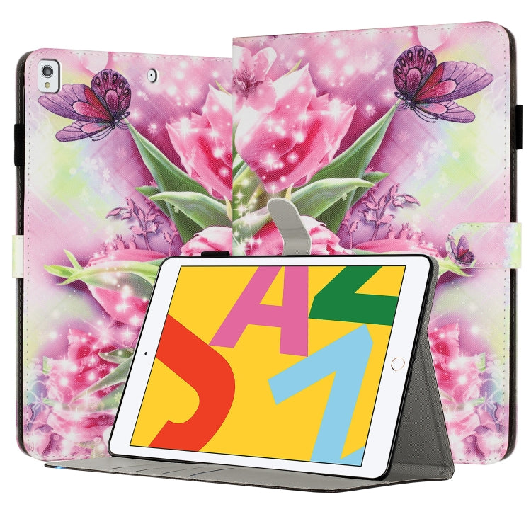 Capa Inteligente para Tablet em Pele Pintada, Para iPad mini 6 / mini 2024, Para iPad Pro 11 2022 / 2021 / 2020, Para iPad 10ª Geração 10.9 2022, Para iPad 10.2 2021 / 2020, Para iPad mini 5 / 4 / 3 / 2 / 1, Para iPad Air / Air 2 / 9.7 2017 / 2018