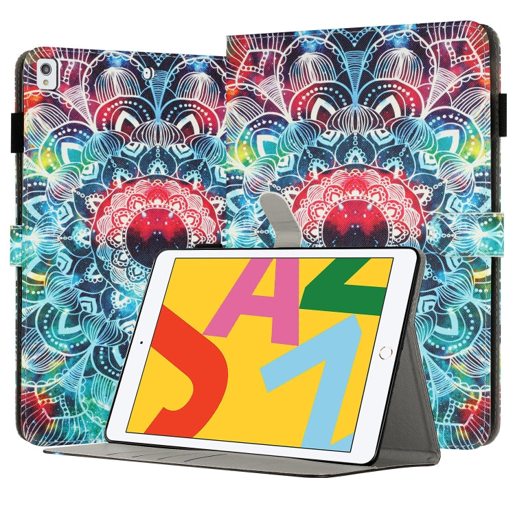 Capa Inteligente para Tablet em Pele Pintada, Para iPad mini 6 / mini 2024, Para iPad Pro 11 2022 / 2021 / 2020, Para iPad 10ª Geração 10.9 2022, Para iPad 10.2 2021 / 2020, Para iPad mini 5 / 4 / 3 / 2 / 1, Para iPad Air / Air 2 / 9.7 2017 / 2018