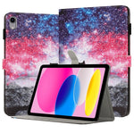 Capa Inteligente para Tablet em Pele Pintada, Para iPad mini 6 / mini 2024, Para iPad Pro 11 2022 / 2021 / 2020, Para iPad 10ª Geração 10.9 2022, Para iPad 10.2 2021 / 2020, Para iPad mini 5 / 4 / 3 / 2 / 1, Para iPad Air / Air 2 / 9.7 2017 / 2018