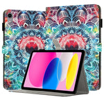 Capa Inteligente para Tablet em Pele Pintada, Para iPad mini 6 / mini 2024, Para iPad Pro 11 2022 / 2021 / 2020, Para iPad 10ª Geração 10.9 2022, Para iPad 10.2 2021 / 2020, Para iPad mini 5 / 4 / 3 / 2 / 1, Para iPad Air / Air 2 / 9.7 2017 / 2018