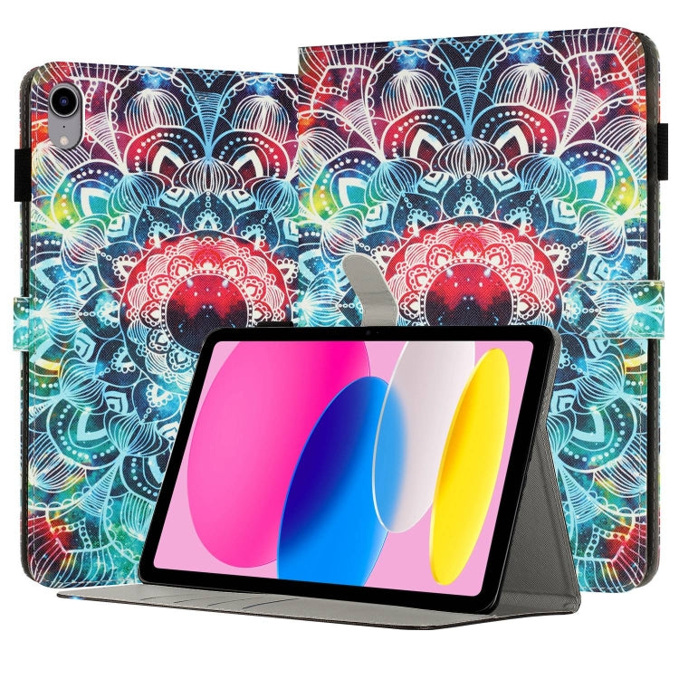 Capa Inteligente para Tablet em Pele Pintada, Para iPad mini 6 / mini 2024, Para iPad Pro 11 2022 / 2021 / 2020, Para iPad 10ª Geração 10.9 2022, Para iPad 10.2 2021 / 2020, Para iPad mini 5 / 4 / 3 / 2 / 1, Para iPad Air / Air 2 / 9.7 2017 / 2018