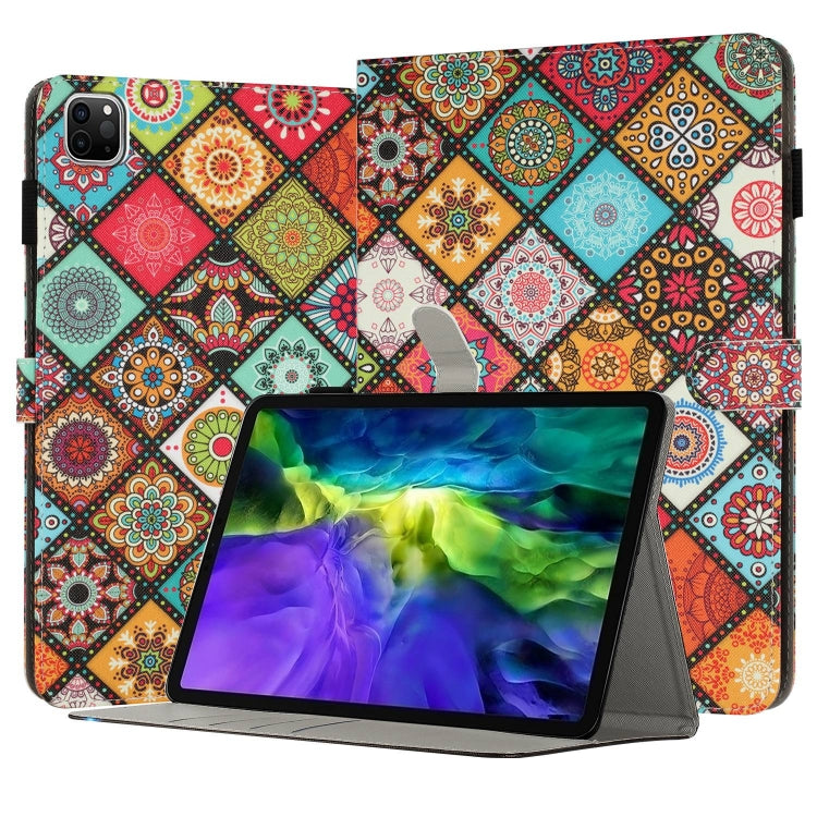 Capa Inteligente para Tablet em Pele Pintada, Para iPad mini 6 / mini 2024, Para iPad Pro 11 2022 / 2021 / 2020, Para iPad 10ª Geração 10.9 2022, Para iPad 10.2 2021 / 2020, Para iPad mini 5 / 4 / 3 / 2 / 1, Para iPad Air / Air 2 / 9.7 2017 / 2018