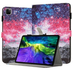 Capa Inteligente para Tablet em Pele Pintada, Para iPad mini 6 / mini 2024, Para iPad Pro 11 2022 / 2021 / 2020, Para iPad 10ª Geração 10.9 2022, Para iPad 10.2 2021 / 2020, Para iPad mini 5 / 4 / 3 / 2 / 1, Para iPad Air / Air 2 / 9.7 2017 / 2018