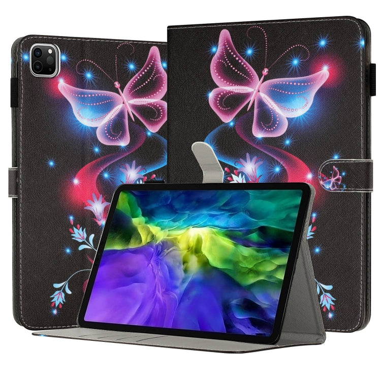 Capa Inteligente para Tablet em Pele Pintada, Para iPad mini 6 / mini 2024, Para iPad Pro 11 2022 / 2021 / 2020, Para iPad 10ª Geração 10.9 2022, Para iPad 10.2 2021 / 2020, Para iPad mini 5 / 4 / 3 / 2 / 1, Para iPad Air / Air 2 / 9.7 2017 / 2018