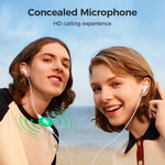 JOYROOM JR-EW01 Auricular com Fio Semi In-Ear 3.5mm, Comprimento: 1,2m, JR-EW01