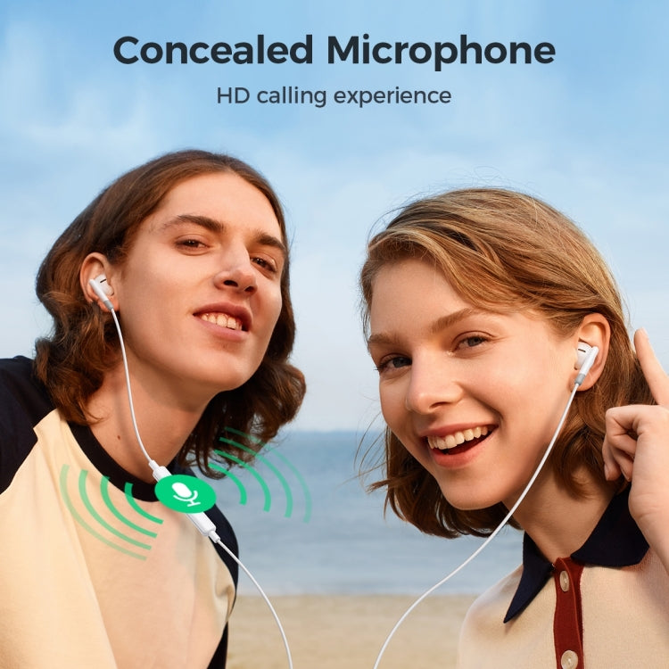JOYROOM JR-EW01 Auricular com Fio Semi In-Ear 3.5mm, Comprimento: 1,2m, JR-EW01