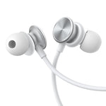 JOYROOM JR-EW03 Auricular com Fio In-Ear Metálico 3.5mm, Comprimento: 1,2m
