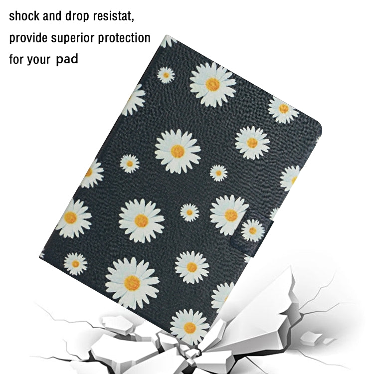 Flower Pattern Horizontal Flip Leather Case with Card Slots & Holder, For iPad Mini 2019, For iPad Mini 4 & 3 & 2 & 1
