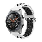 Pulseira de Substituição Desportiva Bicolor de Silicone Universal, Para Samsung Galaxy Watch 46mm / Gear S3, Para Huawei Watch GT2 / Honor Magic Watch 2 46mm