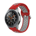 Pulseira de Substituição Desportiva Bicolor de Silicone Universal, Para Samsung Galaxy Watch 46mm / Gear S3, Para Huawei Watch GT2 / Honor Magic Watch 2 46mm