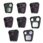 Filtro de Lente JSR GB 8 em 1 CPL ND8 ND16 ND32 ND64 STAR ND1000 NIGHT, 8 em 1 Para DJI Mavic 3 Pro