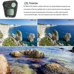 Filtro de Lente JSR GB 8 em 1 CPL ND8 ND16 ND32 ND64 STAR ND1000 NIGHT, 8 em 1 Para DJI Mavic 3 Pro