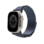 Nylon Two Section Watch Band, For Apple Watch SE 2023 44mm, For Apple Watch Ultra 49mm, For Apple Watch SE 2023 40mm, For Apple Watch 8 41mm, For Apple Watch Ultra 2 49mm, For Apple Watch 8 45mm, For Apple Watch 9 45mm, For Apple Watch SE 2022 40mm    ...