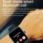 Relógio Inteligente T20 com Ecrã de 1,96 polegadas, IP67 à Prova de Água e Correia de Silicone, Suporta Chamadas Bluetooth em Modo Duplo / Monitorização de Frequência Cardíaca