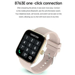 Relógio Inteligente T20 com Ecrã de 1,96 polegadas, IP67 à Prova de Água e Correia de Silicone, Suporta Chamadas Bluetooth em Modo Duplo / Monitorização de Frequência Cardíaca