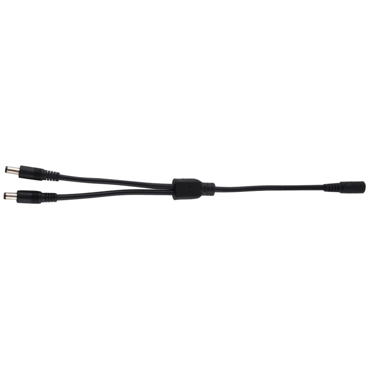 Adaptador Divisor de Energia DC Plug Fêmea para Macho 5.5 x 2.1mm, Cabo de Energia, 30cm, 70cm
