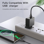 YESIDO CA111 Cabo de Carregamento USB 1,2m 4A para Duplo Type-C + Duplo 8 Pinos, CA111