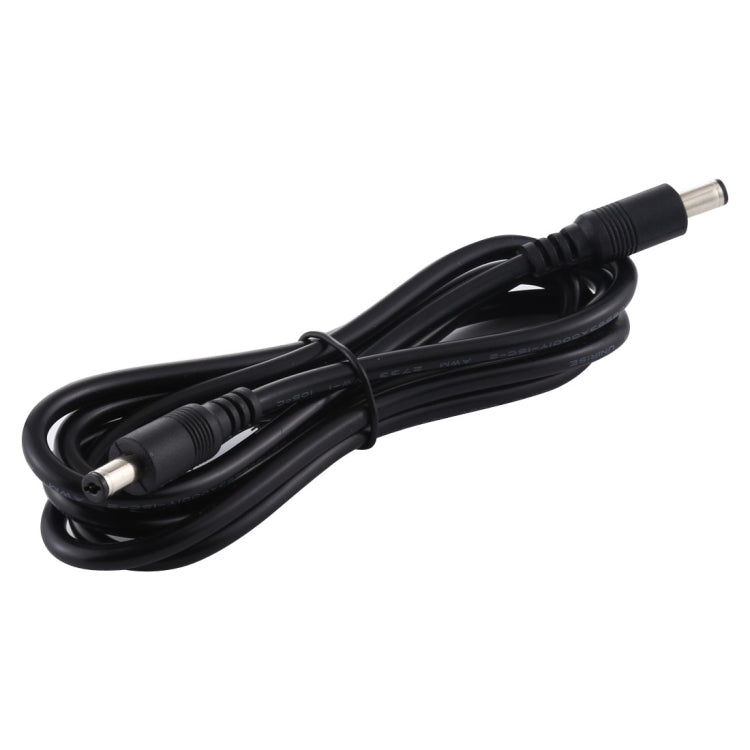 Cabo Adaptador Conector DC Plug Macho para Macho 5.5 x 2.1mm, 50cm, 1m, 1.5m